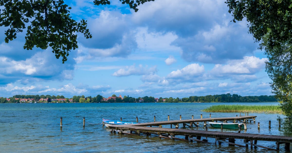 Zarrentin: Idyllisches Weiler am Schaalsee